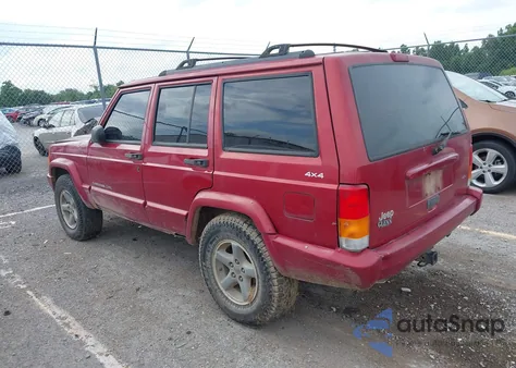 1999 Jeep Cherokee Classic/Sport from USA, damaged, VIN 1J4FF68S8XL501061